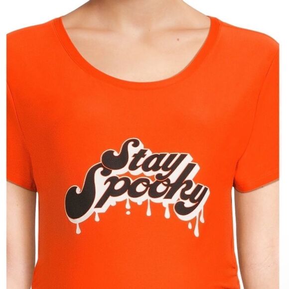 Stay Spooky Maternity Short Sleeve Shirt - Picture 2 of 5